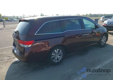 2014 Honda Odyssey Ex-L из США, поврежденный, VIN 5FNRL5H68EB073226